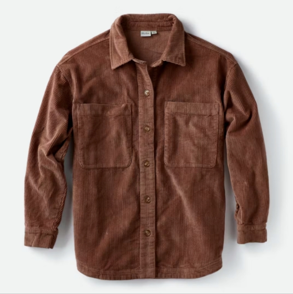 Rhythm. Corduroy Oversized Jacket Shirt Jacket - Picture 2 of 8